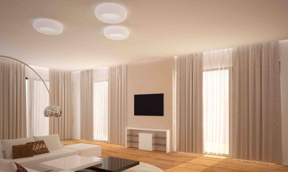 Sheer curtains for small spaces